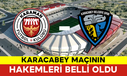 Karacabey Maçının Hakemleri Belli Oldu