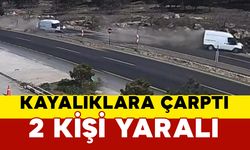 Şanlıurfa’da Minibüs Kayalıklara Çarptı: 2 Yaralı