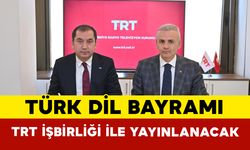 Türk Dil Bayramı TRT İşbirliği İle Kutlanacak