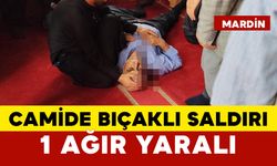 Camide Namaz Kılan Kişiye Bıçaklı Saldırı