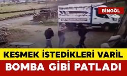Kesmek İstedikleri Varil Bomba Gibi Patladı