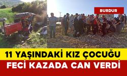 11 yaşındaki çocuk devrilen traktörün altında can verdi: 4 yaralı