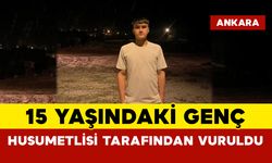 15 Yaşındaki Genç Husumetlisi Tarafından Vuruldu