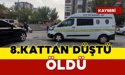 8.kattan düşen şahıs öldü