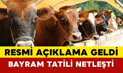 Açıklama Geldi: Kurban Bayramı Tatili Kaç Gün Olacak?