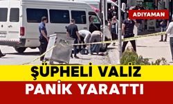 Adıyaman’da Şüpheli Valiz Paniği: Cadde Trafiğe Kapatıldı