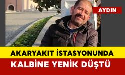 Akaryakıt istasyonunda kalbine yenik düştü