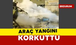 Araç yangını korkuttu: kullanılamaz hale geldi