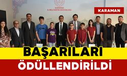 Başarıları Ödüllendirildi