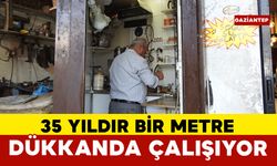 Çaycı İsmet Usta’nın ocağı 35 yıldır bir metrekarelik dükkanda kaynıyor