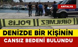 Denizde bir kişinin cansız bedeni bulundu