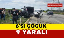 Feci kaza: 6'sı çocuk 9 yaralı
