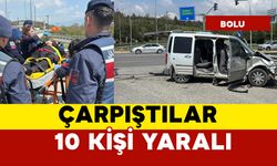 Feci kazada 10 kişi yaralandı