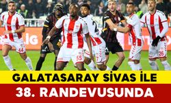 Galatasaray ile Sivasspor 38. randevuda