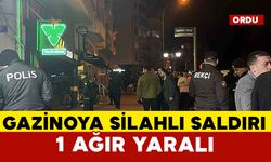 Gazinoya silahlı saldırı: 1 ağır yaralı
