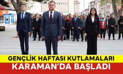 Gençlik Haftası Kutlamaları Karaman’da Başladı