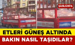 Güneş Altında Et Taşıma Tepki Çekti