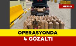 Kaçak tütün ve makaron operasyonunda 4 gözaltı