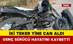 Kamyona çarpan motosiklet sürücüsü hayatını kaybetti