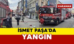 Karaman İsmet Paşa’da Yangın