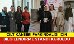 Karaman'da Cilt Kanseri Farkındalığı İçin Bilgilendirme Standı Kuruldu
