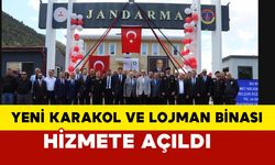 Kazancı'da yeni Jandarma Karakolu ve Lojman Binası hizmete açıldı
