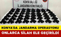 Konya’da jandarmadan silah operasyonu
