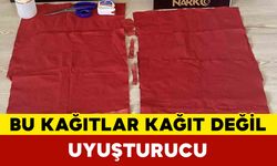 Manisa’da akıl almaz yöntem ifşa oldu: Uyuşturucuyu kâğıda döktüler