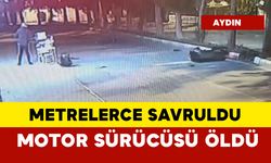 Metrelerce savruldu... Motosiklet sürücüsü kazada öldü