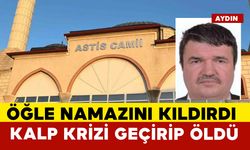 Öğle namazını kıldırdı kalp krizi geçirip hayatını kaybetti