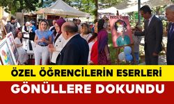 Özel Öğrencilerin Eserleri Gönüllere Dokundu