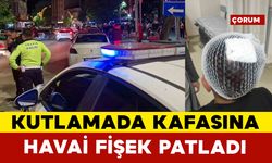 Şampiyonluk kutlamasında havai fişek 9 yaşındaki çocuğun kafasına isabet etti