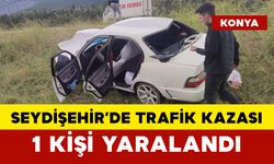 Seydişehir’de Trafik Kazası: 1 Kişi Yaralandı