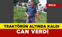 Traktörün altında kalan 53 yaşındaki adam can verdi
