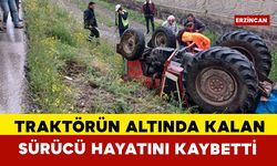 Traktörün altında kalan sürücü öldü