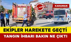 Yangın ihbarına giden itfaiye ekipleri bakın ne ile karşılaştı