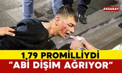 Yasal sınırın 9 kat üzeri alkol alan sürücünün "dişim ağrıyor" feryadı
