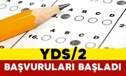 YDS/2 Başvuruları Başladı