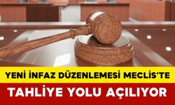 Yeni İnfaz Düzenlemesi Meclis’te: Tahliye Yolu Açılıyor
