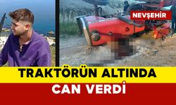 18 yaşındaki genç devrilen traktörün altında can verdi