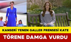 Kanseri Yenen Galler Prensesi Kate Törene Damga Vurdu