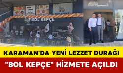 Karaman’da Yeni Lezzet Durağı: "Bol Kepçe" Hizmete Açıldı