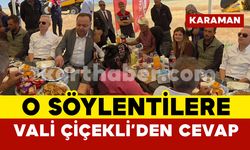 Karaman'ın Sevilen Valisi Çiçekli'den Söylentilere Videolu Cevap