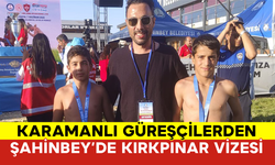 Karamanlı Güreşçilerden Şahinbey’de Kırkpınar Vizesi