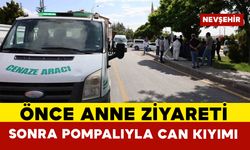 Önce annesinin mezarını ziyaret etti, sonra canına kıydı