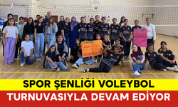 Spor Şenliği Voleybol Turnuvasıyla Devam Ediyor