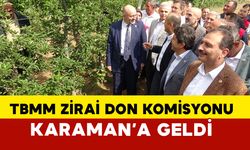 TBMM Zirai Don Komisyonu üyeleri, Karaman'da