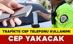 Trafikte Cep Telefonu Kullanımı Cep Yakacak