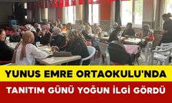 Yunus Emre Ortaokulu'nda Tanıtım Günü Yoğun İlgi Gördü