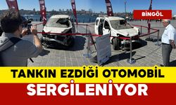 15 Temmuz’da tankın ezdiği otomobil sergileniyor